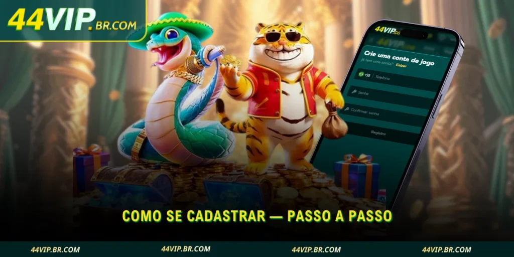 aprenda o passo a passo para se cadastrar e começar a jogar