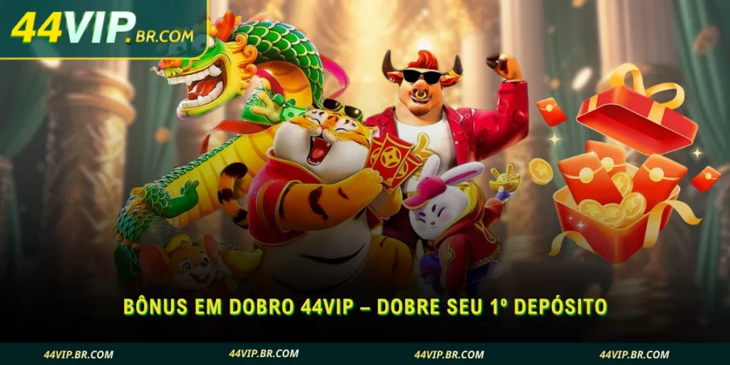 bônus em dobro 44vip