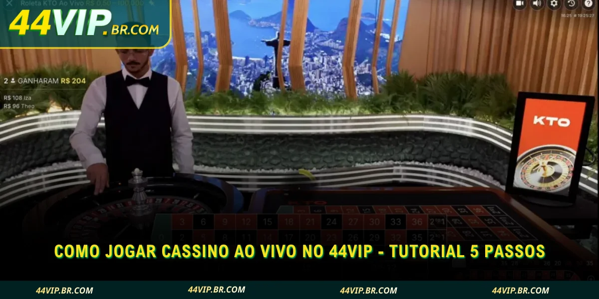 como jogar cassino ao vivo no 44vip