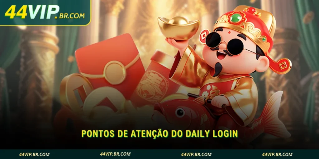 confira as condições do login diário e mantenha suas recompensas sempre ativas
