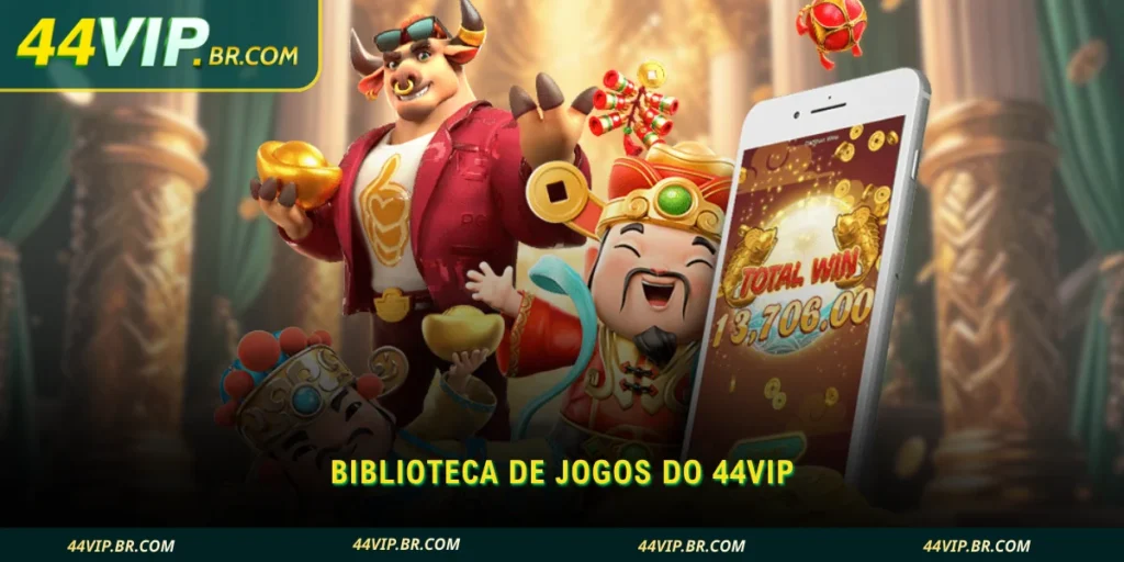 descubra novos jogos todos os dias na biblioteca completa do 44vip