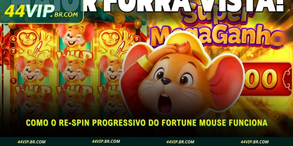 entenda o sistema de re-spin progressivo do fortune mouse e como ele é ativado durante o jogo