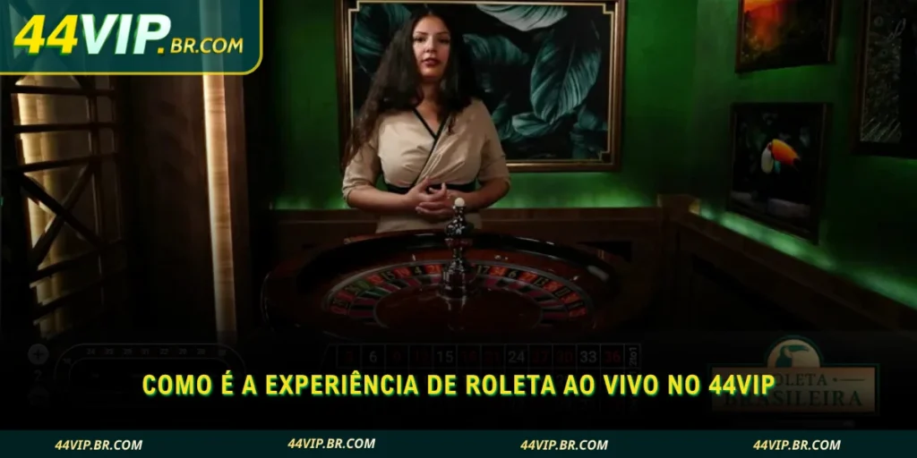 saiba como é jogar roleta ao vivo na plataforma com mais emoção e praticidade