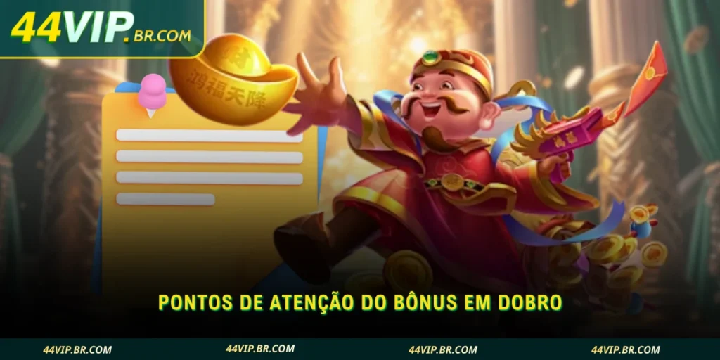 saiba como evitar erros ao usar o bônus em dobro na plataforma